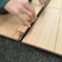 Barre de Jonction Chêne Massif pour parquet 14mm