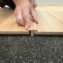 Barre de Jonction Chêne Massif pour parquet 14mm