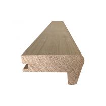 Nez de marche chêne massif pour parquet 20mm