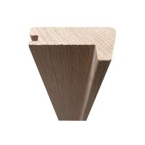 Nez de marche chêne massif pour parquet 20mm