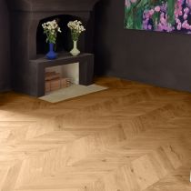 Parquet Chêne Massif Point de Hongrie Vernis Naturel 13mm x 85mm PR1B/RT1/RT2 (Botte de 0,418m2)