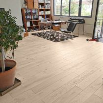 Parquet Chêne Massif Verni Aspect Bois Brut 12mm x 110 RT2 (Botte de 1,056m2)