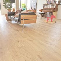 Parquet Chêne Massif Verni Aspect Bois Brut 13mm x 125