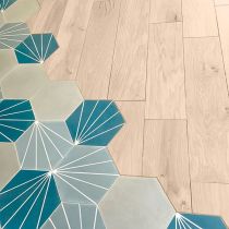 Parquet Chêne Massif Verni Aspect Bois Brut Choix RT2