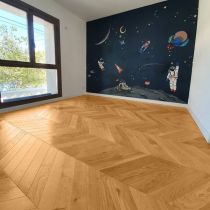 Parquet Point de Hongrie en Chene 