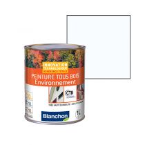 Peinture Tous Bois Environnement Blanc Blanchon