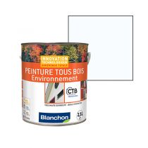 Peinture Tous Bois Environnement Blanc Blanchon