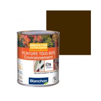 Peinture Tous Bois Environnement Brun Sepia Blanchon