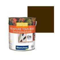 Peinture Tous Bois Environnement Brun Sepia Blanchon