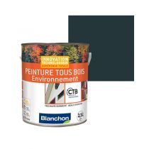 Peinture Tous Bois Environnement Gris Anthracite Blanchon