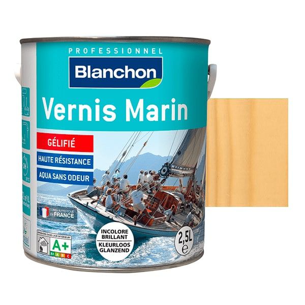 Vernis Bois EXP Exterieur interieur de Blanchon 2.5 L Blanchon